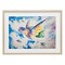 Stupell Industries Skyward Sea Turtles Framed Print Under Glass, design by Marc Allante